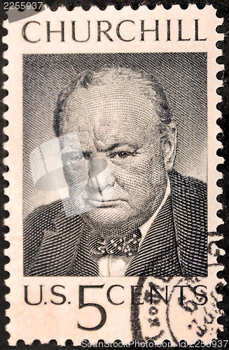 Image of Churchill US Stamp