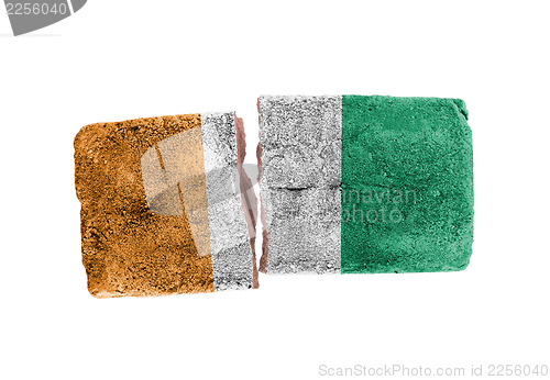 Image of Rough broken brick