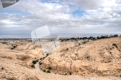 Image of Jericho in judean desert