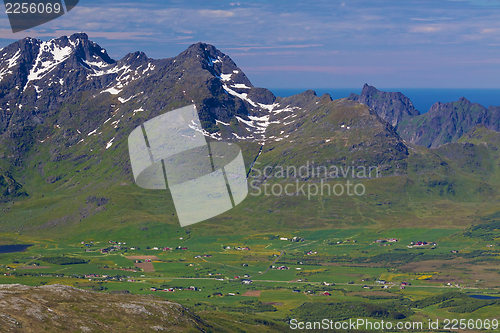 Image of Mountains on Lofoten