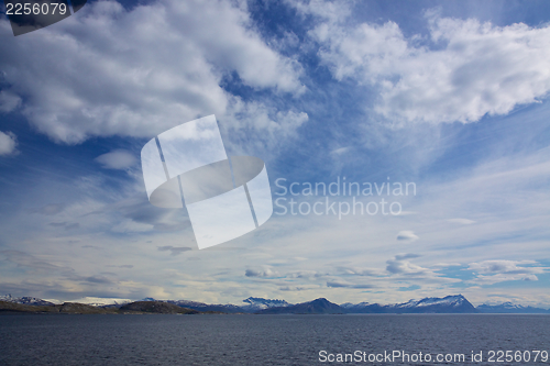 Image of Norwegian coastline