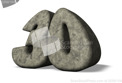 Image of number thirty