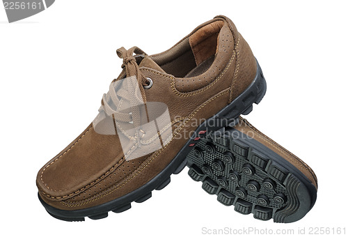 Image of Brown men shoes