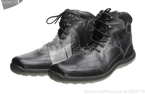 Image of Black men shoes