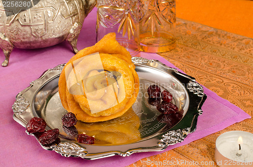 Image of Flower shaped shebakia