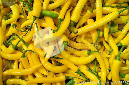 Image of Hot yellow peppers