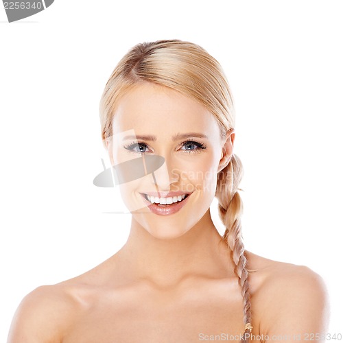 Image of Beauty portrait of blond woman