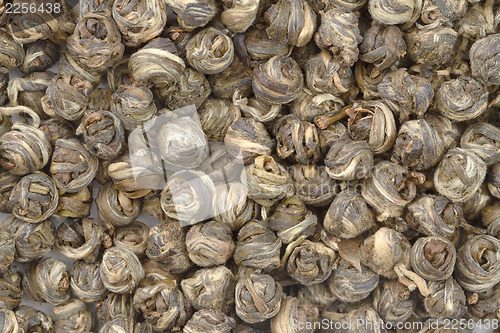 Image of Chinese white tea as background