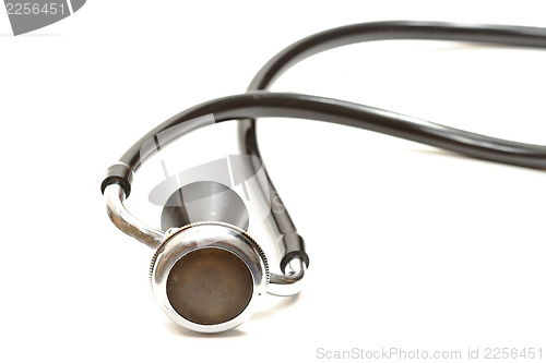 Image of Medical stethoscope closeup