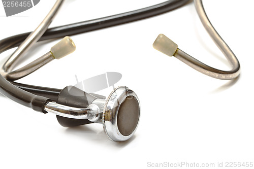 Image of Medical stethoscope closeup