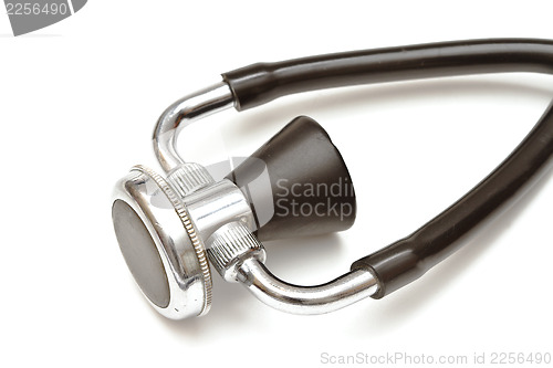 Image of Medical stethoscope closeup