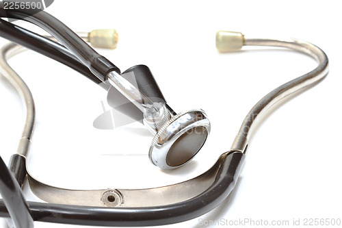 Image of Medical stethoscope closeup