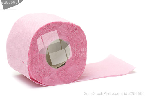 Image of Pink toilet paper