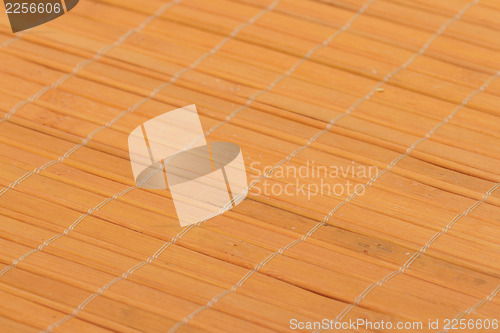 Image of Bamboo mat as background
