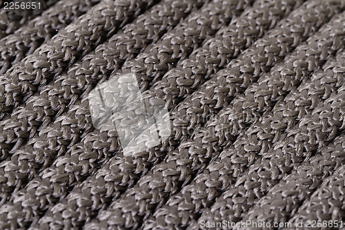 Image of Black rope as background