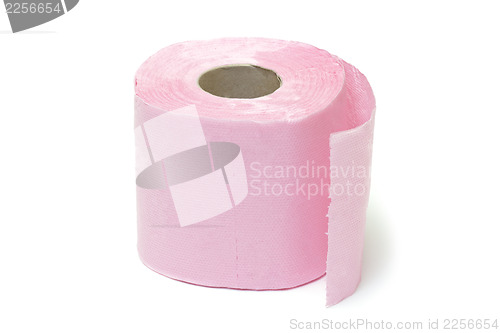 Image of Pink toilet paper