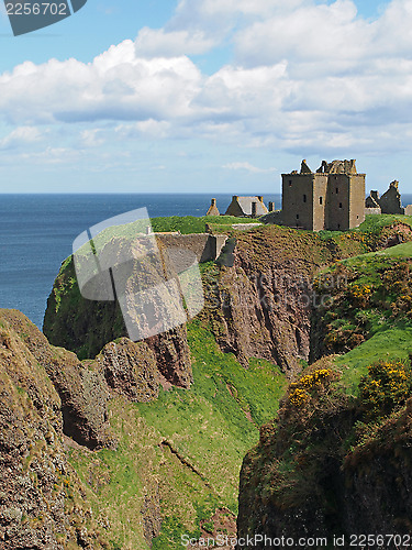 Image of Dunnottar castle, Scotland north east coastline