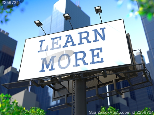 Image of Education Concept on Billboard.