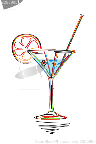 Image of Cocktail menu card