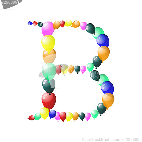 Image of balloon letter