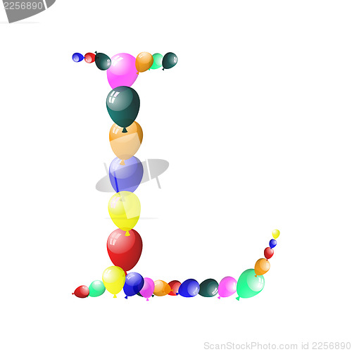 Image of balloon letter