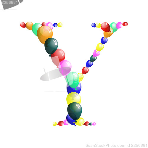 Image of balloon letter