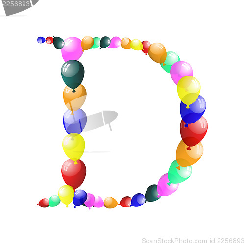 Image of balloon letter