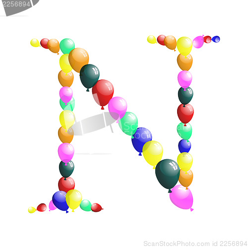 Image of balloon letter