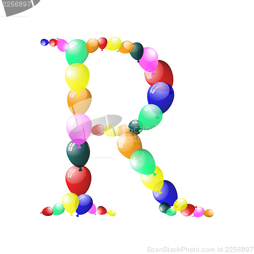 Image of balloon letter