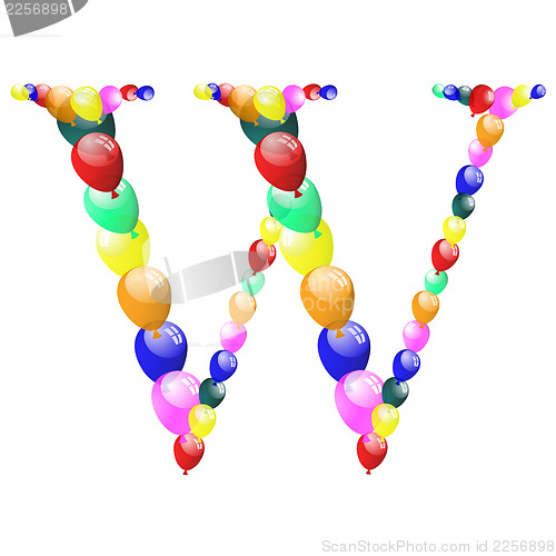 Image of balloon letter