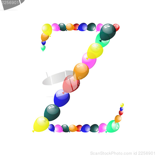 Image of balloon letter