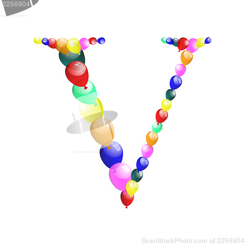 Image of balloon letter