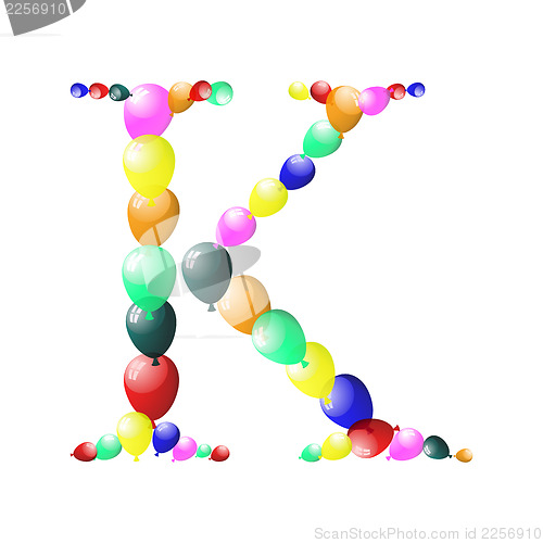 Image of balloon letter