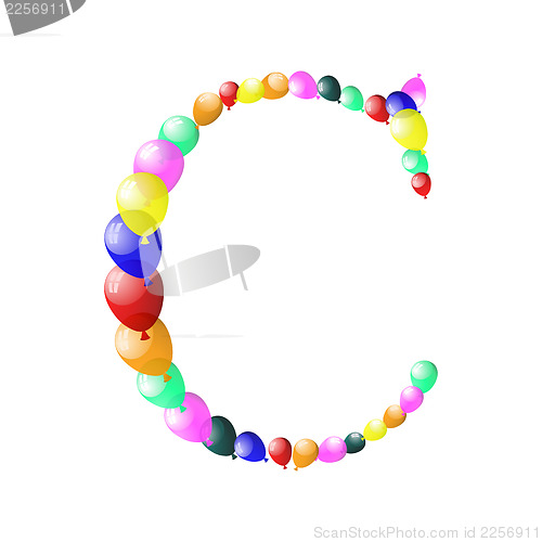 Image of balloon letter