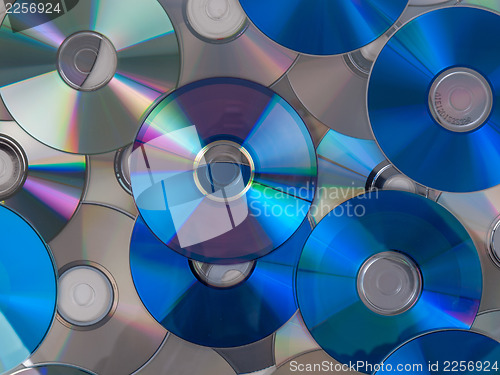 Image of CD DVD DB Bluray disc