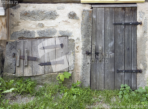 Image of barn detail