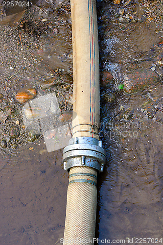 Image of broken garden hose