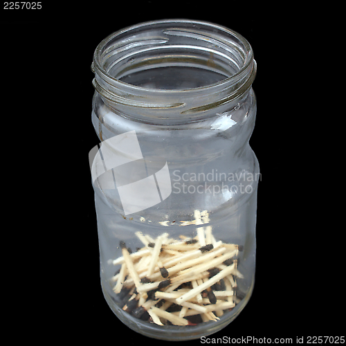 Image of burned matches