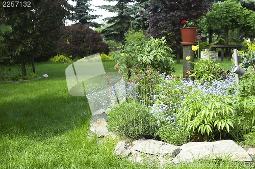 Image of peaceful garden