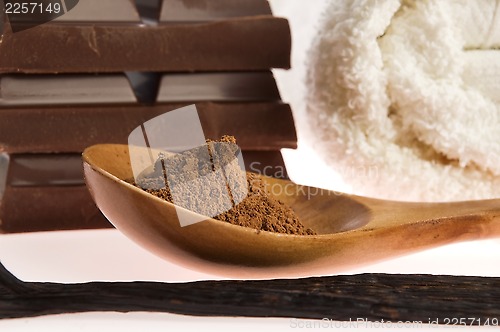 Image of spa chocolate aromatherapy items