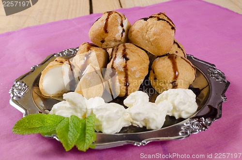 Image of Homemade profiteroles