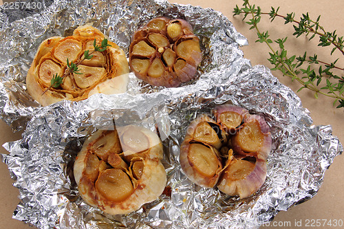 Image of Roasted garlic.