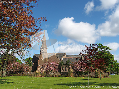 Image of Saint Mary and SAint Peter Church, Montrose Scotland, may 2013
