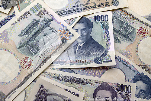Image of Japanese yen notes