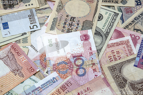 Image of different currencies