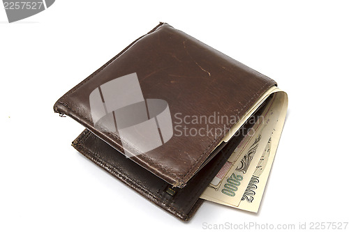 Image of Wallet and currency