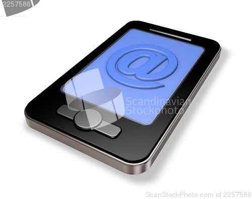 Image of email smartphone
