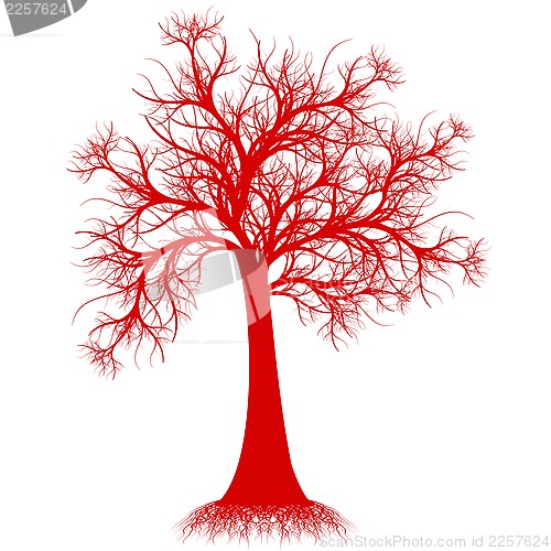 Image of Art tree silhouette 