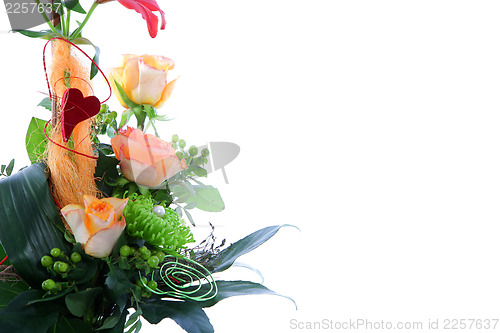 Image of Beautiful wedding flower arrangement