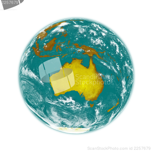 Image of Australia on Earth